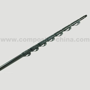 Kolefni trefjar sjónaukahreinsunarstangir