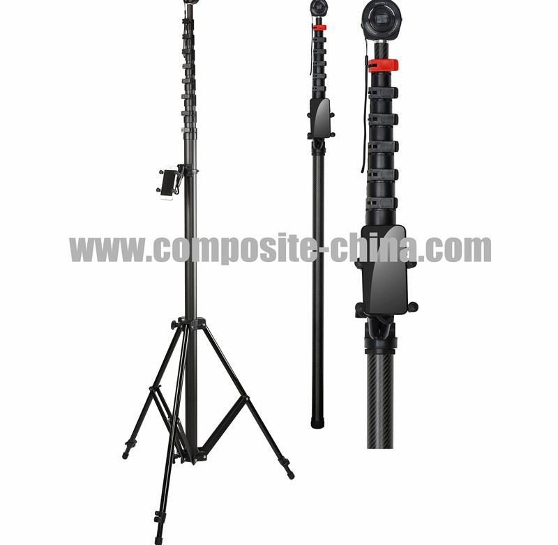 Kolefnisljósmyndunarstöng með toppálagi 6KG, virkar fullkomin