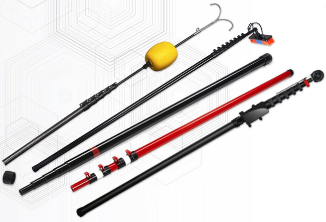 Hægt er að nota sjónauka stöng fyrir ?